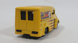 2001 Hot Wheels Dairy Delivery Truck Yellow Die Cast Toy Car Vehicle