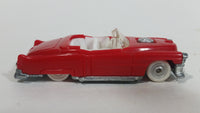 1993 Hot Wheels Gas Hog Cadillac Convertible Red Plastic Body Toy Car Vehicle McDonald's Happy Meal