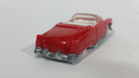 1993 Hot Wheels Gas Hog Cadillac Convertible Red Plastic Body Toy Car Vehicle McDonald's Happy Meal