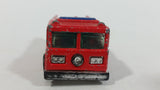 1982 Hot Wheels Fire Eater Red Fire Truck Die Cast Toy Car Vehicle - BW - Blue Lights