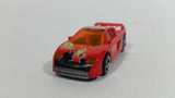 2000 Hot Wheels Tornado Twister Zender Fact 4 Red Die Cast Toy Car Vehicle