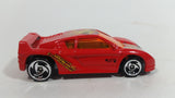 2000 Hot Wheels Tornado Twister Zender Fact 4 Red Die Cast Toy Car Vehicle