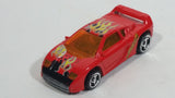 2000 Hot Wheels Tornado Twister Zender Fact 4 Red Die Cast Toy Car Vehicle