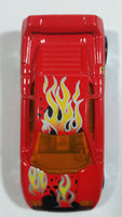 2000 Hot Wheels Tornado Twister Zender Fact 4 Red Die Cast Toy Car Vehicle