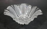 Vintage Crystal Frosted Glass Blossoming Flower Shaped Candy Dish - Treasure Valley Antiques & Collectibles