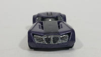 2011 Hot Wheels Battle Force 5 Fused Reverb Dark Purple Die Cast Toy Car Vehicle