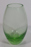 Vintage Green Colored Depression Glass Miniature 3" Tall Vase