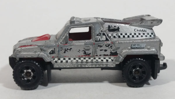 2008 Matchbox Off-Road Ridge Raider Silver Die Cast Toy Car Vehicle