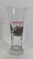 1991 Anheuser-Busch Budweiser Beer Clydesdale Horses 7 1/2" Tall Glass Cup Collectible - Treasure Valley Antiques & Collectibles