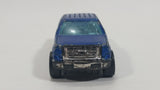 2013 Hot Wheels City Graffiti Rides 2009 Ford F-150 Truck Metallic Blue Die Cast Toy Car Vehicle