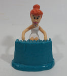 1997 Hanna Barbera Wilma Flintstone Playing Piano Cartoon Character Plastic Toy Animated TV Show Collectible - Dairy Queen