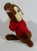 Alvin and The Chipmunks "Alvin" 8 1/2" Red Hooded Cartoon Character Stuffed Animal Plush
