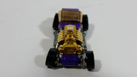 2010 Hot Wheels Hot Rods T-Bucket Purple Plastic Body Die Cast Toy Car Vehicle - Treasure Valley Antiques & Collectibles