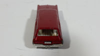 2010 Hot Wheels City Works Custom '66 GTO Wagon Fire Department Dark Red and White Die Cast Toy Car Vehicle