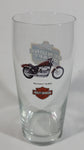 Hard to Find Miller Genuine Draft Beer Harley Davidson Motor Cycles Sportster XL883 7" Tall Glass Cup - Treasure Valley Antiques & Collectibles