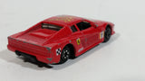 Vintage Yatming Road Tough Ferrari Testarossa Super Star 11 Red Die Cast Toy Car Vehicle