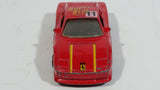 Vintage Yatming Road Tough Ferrari Testarossa Super Star 11 Red Die Cast Toy Car Vehicle