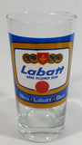 Vintage Labatt's Blue Pilsner Beer Biere 5 1/2" Drinking Tumbler Glass Cup