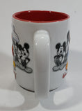 Authentic Original Disney Parks Walt Disney World Mickey Mouse 3D White and Red Ceramic Coffee Mug - Cartoon Character Collectible