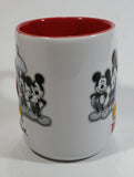 Authentic Original Disney Parks Walt Disney World Mickey Mouse 3D White and Red Ceramic Coffee Mug - Cartoon Character Collectible