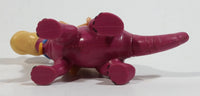 1990s U.C.S. and Amblin Dakin Hanna Barbera The Flintstones Pebbles and Bamm-Bamm Riding Dino PVC Toy Figure Cartoon TV Show Collectible - Treasure Valley Antiques & Collectibles