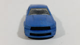 2009 Hot Wheels Mustang 45th Custom '07 Ford Mustang Blue Die Cast Toy Muscle Car Vehicle