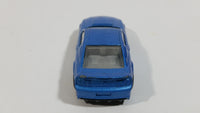 2009 Hot Wheels Mustang 45th Custom '07 Ford Mustang Blue Die Cast Toy Muscle Car Vehicle