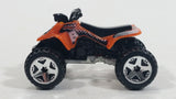 2006 Hot Wheels Wish List Suzuki Quadracer Orange Die Cast ATV Toy Car Vehicle