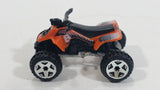 2006 Hot Wheels Wish List Suzuki Quadracer Orange Die Cast ATV Toy Car Vehicle