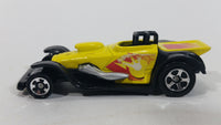 2002 Hot Wheels Geothermal Blast Ramp and Gate Super Comp Dragster Yellow Die Cast Race Car Toy Vehicle - McDonald's Happy Meal 4/6