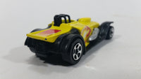 2002 Hot Wheels Geothermal Blast Ramp and Gate Super Comp Dragster Yellow Die Cast Race Car Toy Vehicle - McDonald's Happy Meal 4/6