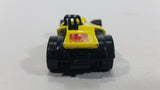 2002 Hot Wheels Geothermal Blast Ramp and Gate Super Comp Dragster Yellow Die Cast Race Car Toy Vehicle - McDonald's Happy Meal 4/6