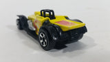 2002 Hot Wheels Geothermal Blast Ramp and Gate Super Comp Dragster Yellow Die Cast Race Car Toy Vehicle - McDonald's Happy Meal 4/6