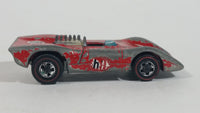 Vintage 1970 Hot Wheels Grand Prix Enamel Red Lines Ferrari 312P Enamel Red Die Cast Toy Race Car Vehicle Hong Kong