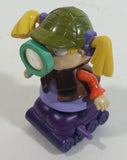 1998 Rugrats Movie Cartoon Character Shirley Lock Angelica Rolling Toy Figure Burger King Kid's Meal