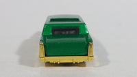 2001 Hot Wheels Turbo Taxi Limozeen Metallic Green Gold Die Cast Toy Car Limousine Limo Vehicle