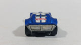 2010 Hot Wheels Track Stars Dieselboy Satin Blue Die Cast Toy Race Car Vehicle