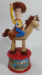 1999 Disney Pixar Toy Story 2 Woody Character Plastic Candy Dispenser Toy Animated Movie Film Collectible - McDonald's Happy Meals