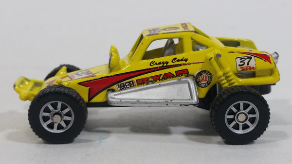 2000 Maisto Tonka Hasbro Dune Buggy Yellow Die Cast Toy Car Off-Road Racing Vehicle