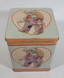 1987 Giordano 'Jessie' Cute Teddy Bear Tin Metal Container Collectible