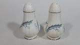 Paragon 'Bridal Leaf' Pattern Blue and White Fine Bone China Salt and Pepper Shakers Set