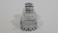 Glass Salt and Pepper Shakers Set and Carrying Tray with Handles