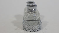 Glass Salt and Pepper Shakers Set and Carrying Tray with Handles