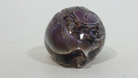 Hand Carved Hawaii Hawaiian Sea Shell with Surfer Themed Design Souvenir Travel Collectible