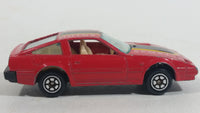 Vintage Yatming Nissan 300Zx Red No. 1027 Die Cast Toy Car Vehicle Made in China