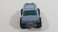 1995 Hot Wheels Blazer 4x4 Light Blue Grey Die Cast Toy Car Vehicle with Opening Doors