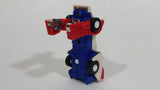 Vintage 1985 Tomy Japan Gobot Commandrons Motron Red Blue White Transformer Car Toy Vehicle - McDonald's Happy Meals