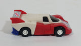 Vintage 1985 Tomy Japan Gobot Commandrons Motron Red Blue White Transformer Car Toy Vehicle - McDonald's Happy Meals