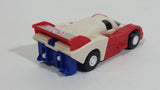 Vintage 1985 Tomy Japan Gobot Commandrons Motron Red Blue White Transformer Car Toy Vehicle - McDonald's Happy Meals