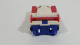 Vintage 1985 Tomy Japan Gobot Commandrons Motron Red Blue White Transformer Car Toy Vehicle - McDonald's Happy Meals